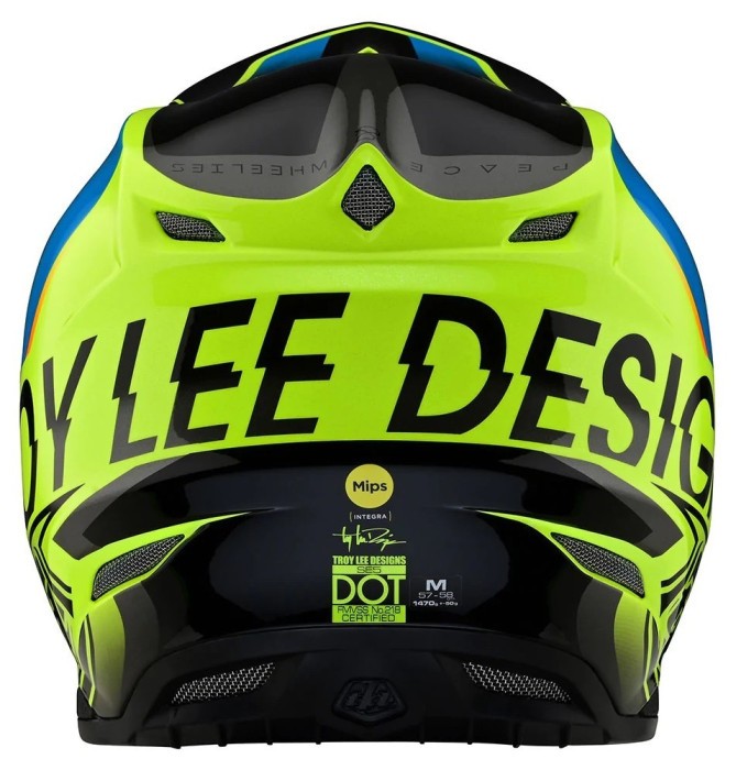 Шолом Troy Lee Designs SE5 Composite Qualifier Yellow M, укр, укр