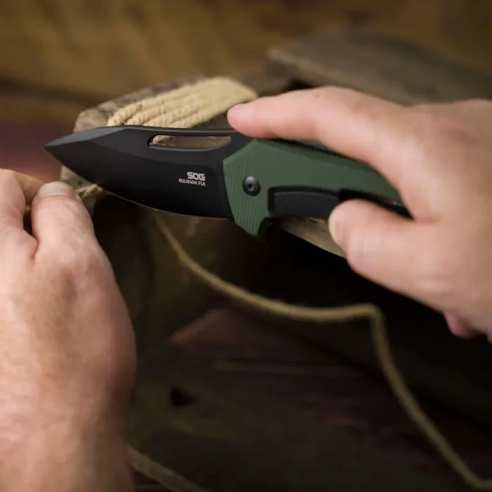 Ніж складаний SOG Bulwark FL, OD Green