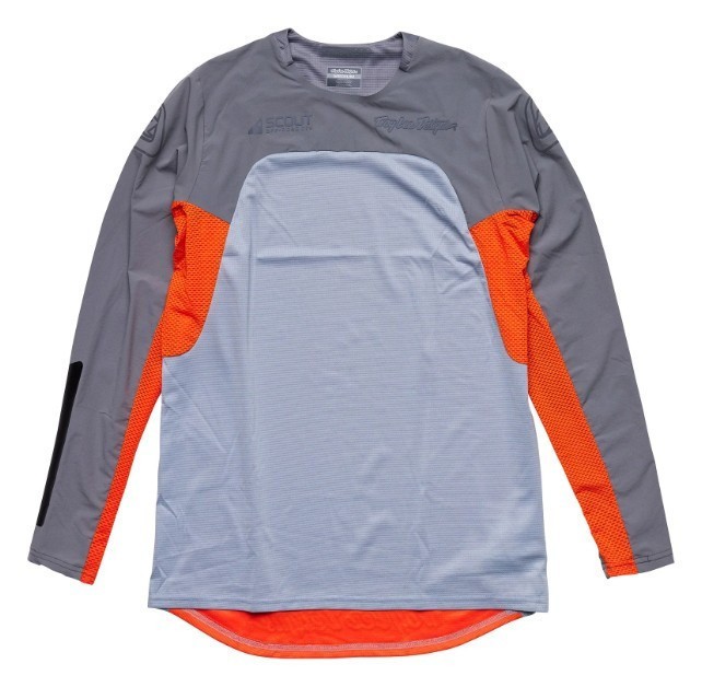 Мото джерсі TLD Scout SE Jersey Systems [GRAY/NEON ORANGE] XL