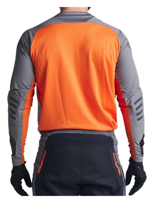 Мото джерсі TLD Scout SE Jersey Systems [GRAY/NEON ORANGE] XL