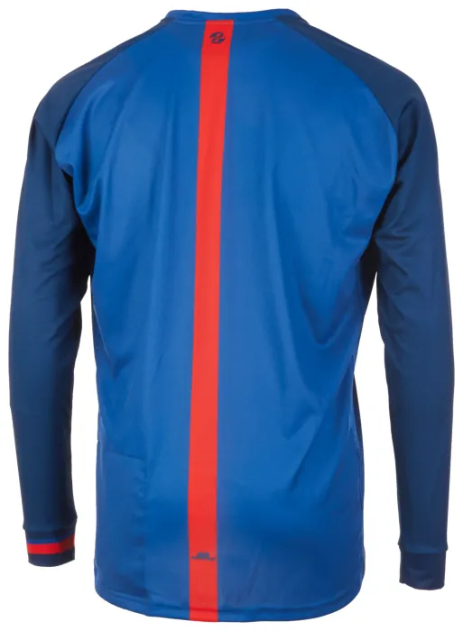 Джерси Ghost MTN Ride Line, 3/4, XXL, сине-красное