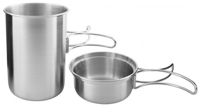 Набір кухлів Tatonka Handle Mug 850 Set, Silver