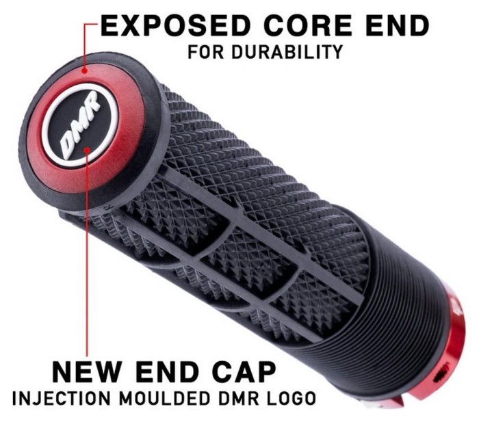 Грипси DMR DeathGrip2 Race Thin Flangeless [Black], укр, укр