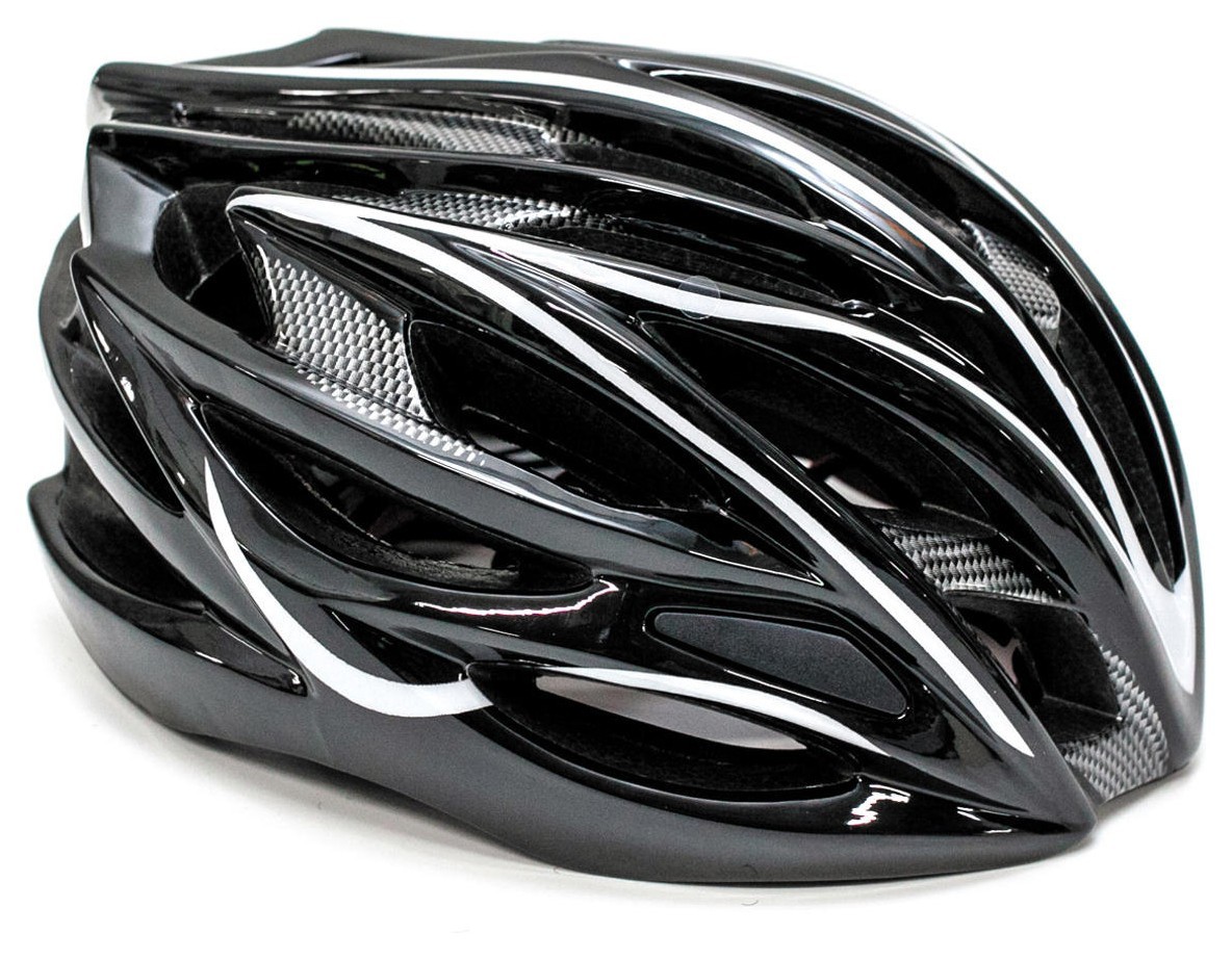 Шолом велосипедний FSK AH404 чорно-білий