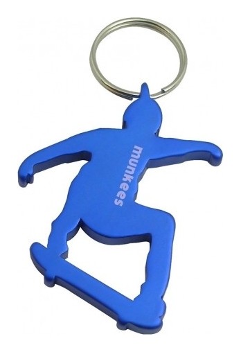 Munkees 3494 брелок-відкривачка Skateboarder blue, укр, укр