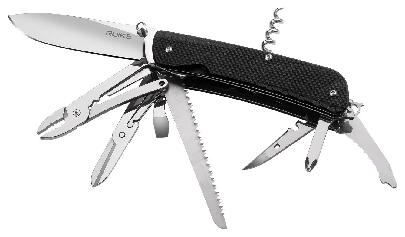 Багатофункціональний ніж Ruike Trekker LD51-B, укр, укр