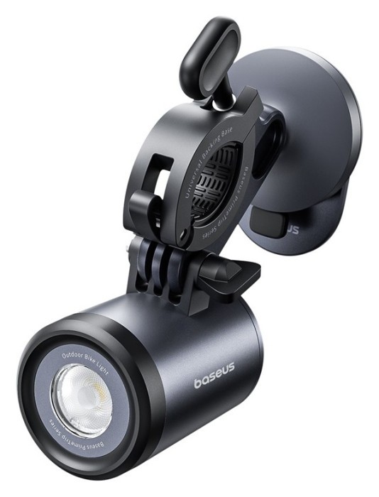 Велотримач для телефона Baseus PrimeTrip Series Dual-Color Bike Light 2-in-1 Set Cosmic Black