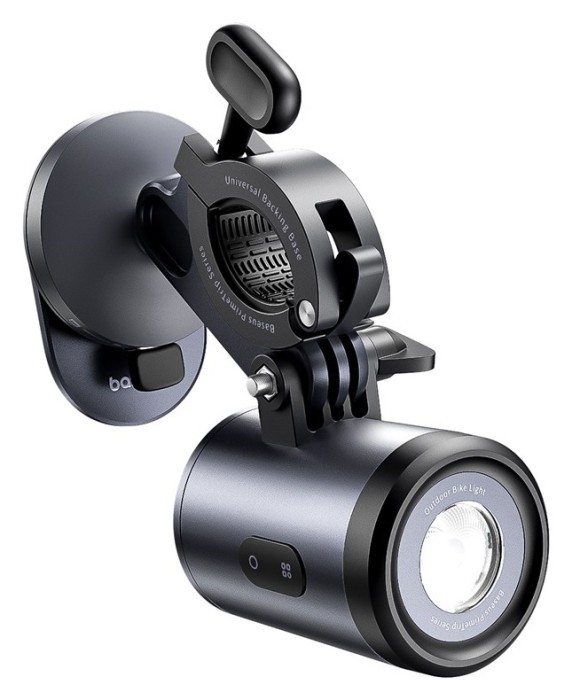 Велотримач для телефона Baseus PrimeTrip Series Dual-Color Bike Light 2-in-1 Set Cosmic Black