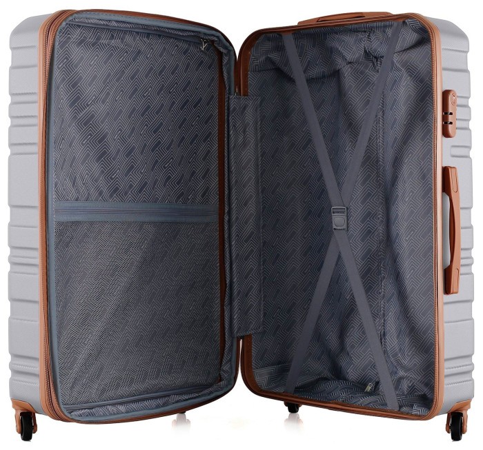 Чемодан Semi Line 28" (L) Light Grey (T5715-3)