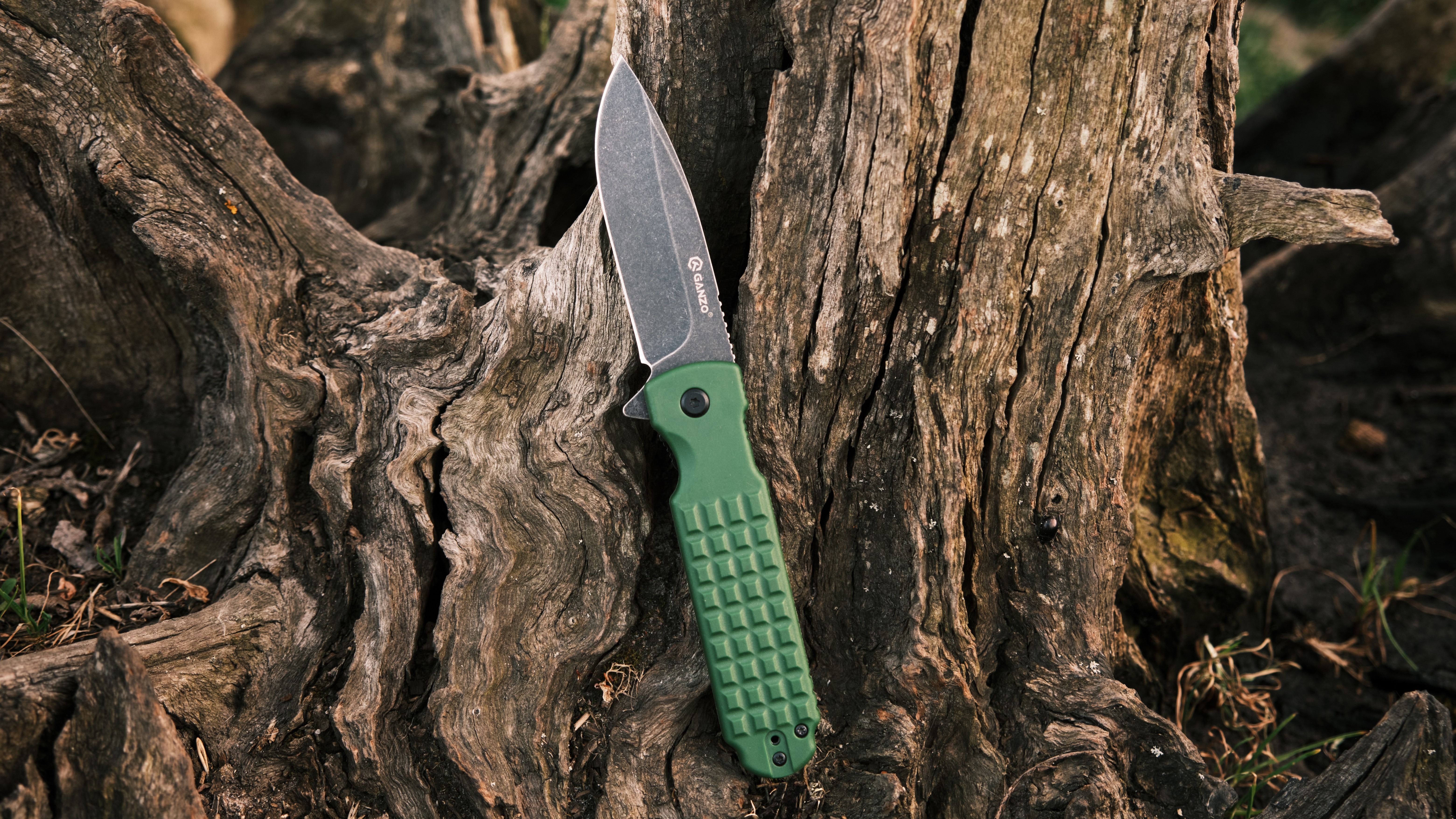 Ніж складаний Ganzo G627-GR зелений, укр, укр