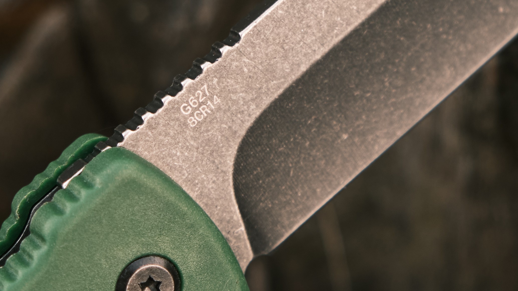 Ніж складаний Ganzo G627-GR зелений, укр, укр