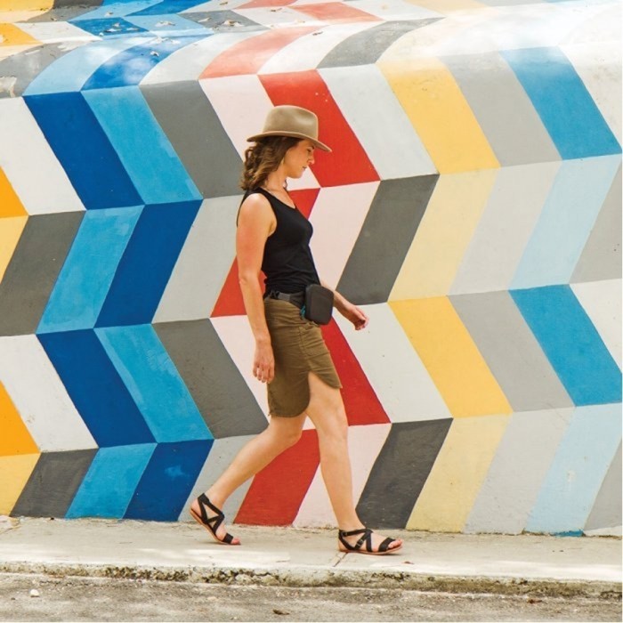 Сумка Lifeventure пояснила RFID Travel Belt Pouch black, укр, укр