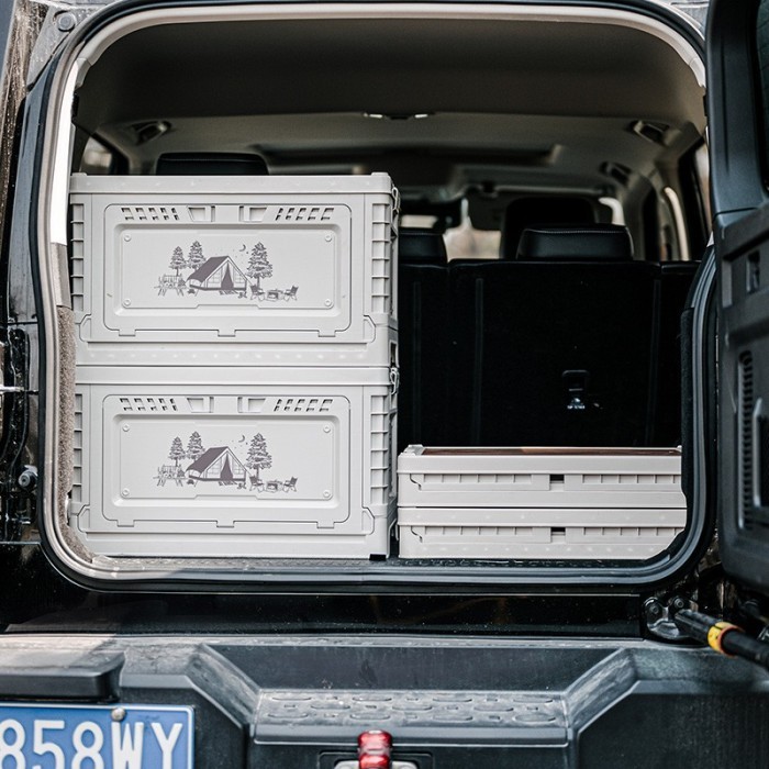 Складной контейнер Naturehike CNH22SN019 50 л светло-серый