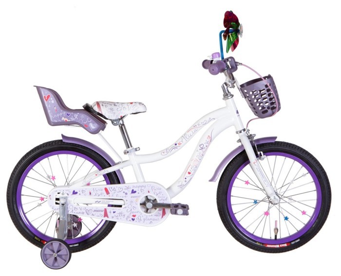 Велосипед ST 18" Formula Kid ALICIA BH рама-9" білий 2026, укр, укр