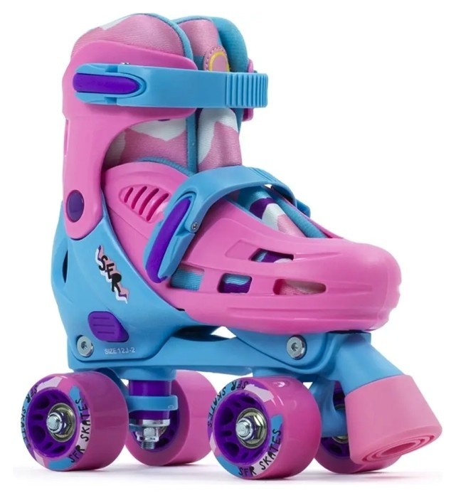 Ролики SFR Hurricane III Pink blue, укр, укр