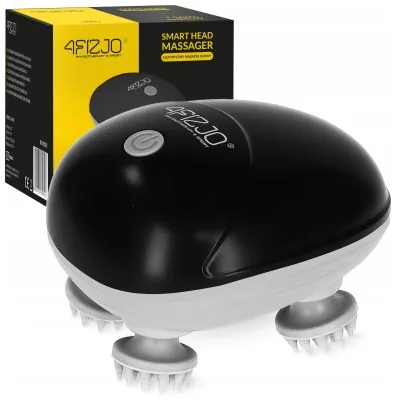 Електричний масажер для голови 4FIZJO Smart Head Massager Black (P-5907739319517)