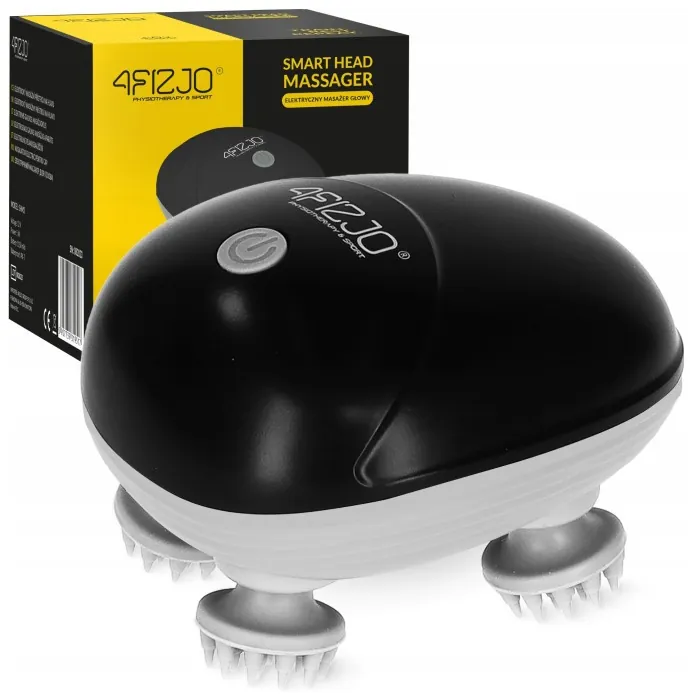 Електричний масажер для голови 4FIZJO Smart Head Massager Black (P-5907739319517)