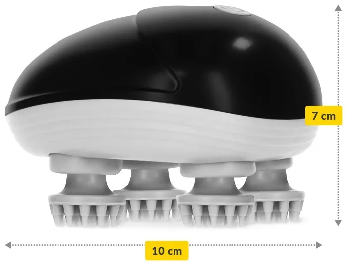 Електричний масажер для голови 4FIZJO Smart Head Massager Black (P-5907739319517)