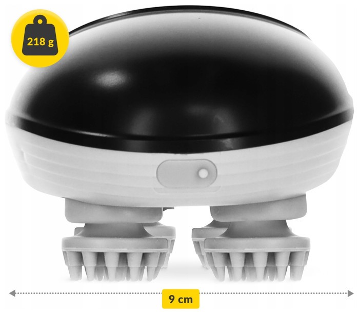 Електричний масажер для голови 4FIZJO Smart Head Massager Black (P-5907739319517)