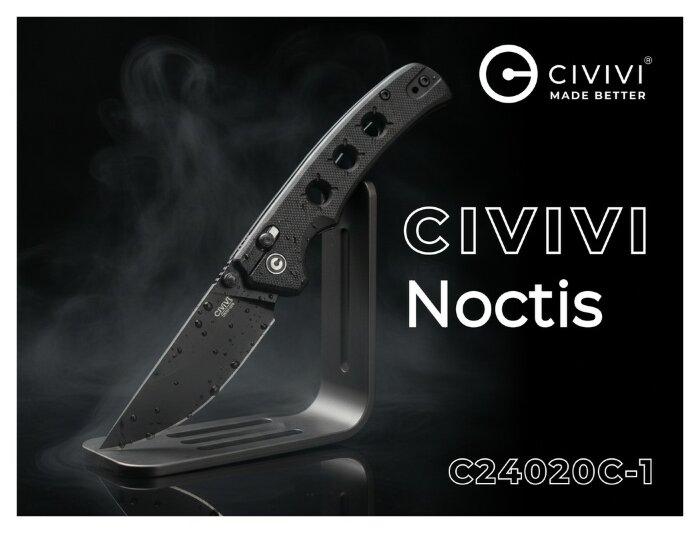 Ніж Civivi Noctis C24020С-1, укр, укр