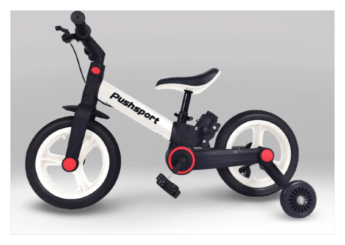 Велосипед PUSH SPORT M10 white (Білий), укр, укр