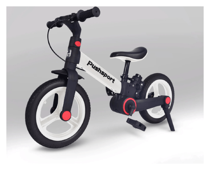 Велосипед PUSH SPORT M10 white (Білий), укр, укр