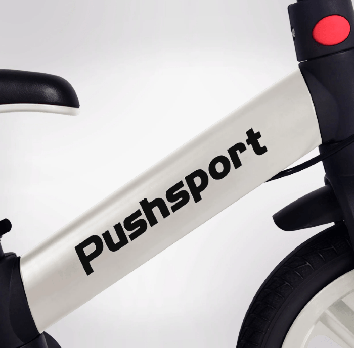 Велосипед PUSH SPORT M10 white (Білий), укр, укр