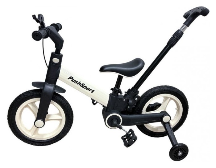 Велосипед PUSH SPORT M10 white (Білий), укр, укр