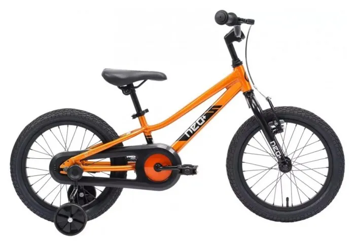 Легкий дитячий велосипед 16" Apollo Neo Chrome Orange (2026)