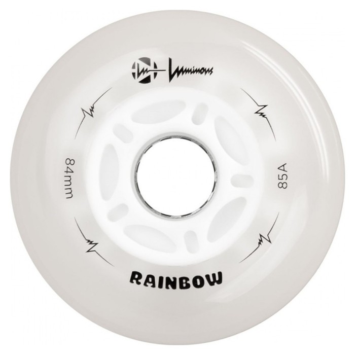 Колеса що світяться різними кольорами FRSkates Luminous Rainbow 90mm 6-pack