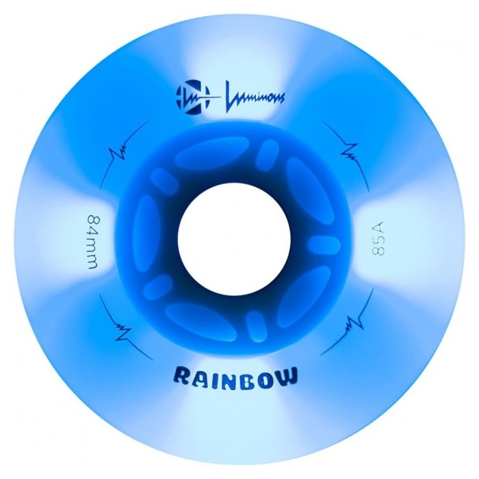 Колеса що світяться різними кольорами FRSkates Luminous Rainbow 90mm 6-pack
