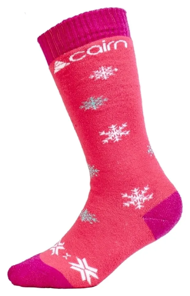 Носки Cairn Duo Pack Spirit Jr fuchsia snow (23-26)