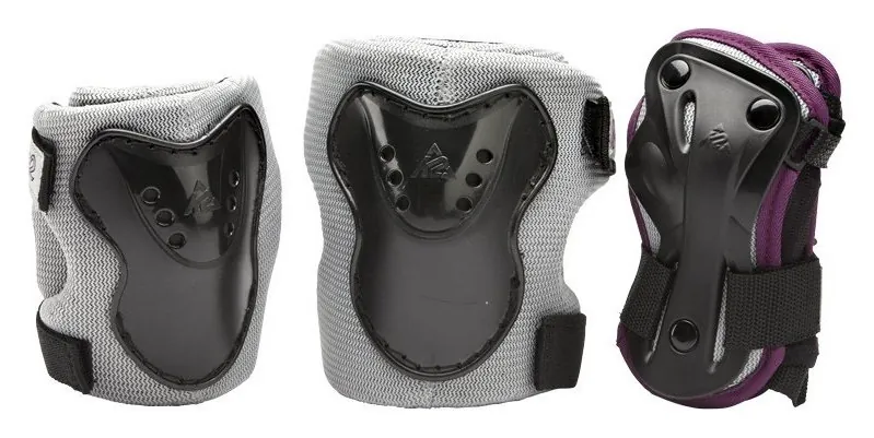 Захисний комплект для роликових ковзанів K2 CHARM PRO JR PAD SET XS Black/white (3041700) (S Чорно-білий)