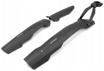 Комплект крил 27,5"-29" SIMPLA ADHD SDL, SPEEDclamp mounting швидкознімне кріплення, чорні з білими вставками