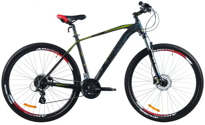Велосипед Ardis 29 MTB AL "TUCAN" Гідравліка 24шв., Чорно-зелений