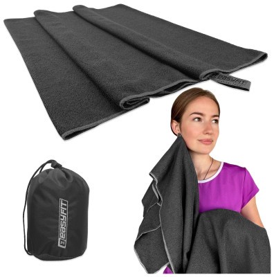 Полотенце из микрофибры 140х60 см EasyFit EagleWing в сумочке