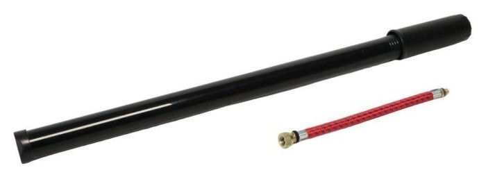 Насос міні ручний VLT . Пластик . AV (Schrader) 22*400мм, укр, укр