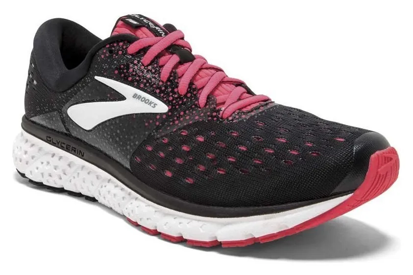Кросівки жіночі Brooks GLYCERIN 16 W 36.5 (6.0US) Black/pink/grey (1202781B070) (255мм black/pink/grey)