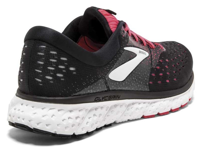Кроссовки женские Brooks GLYCERIN 16 W 36.5 (6.0US) Black/pink/grey (1202781B070)