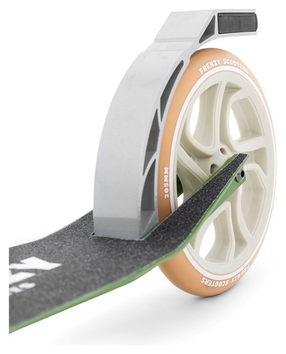 Самокат Frenzy Dual Brake V4 зеленый