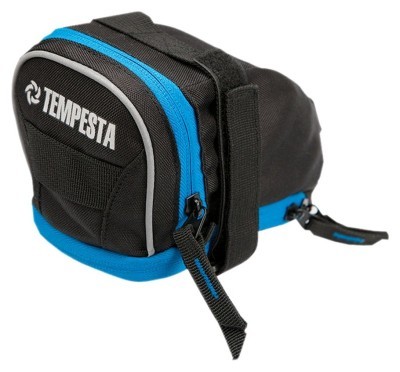 Сумка подседельная Tempesta 1.0 L Deep black/blue (TCSb15U1R)
