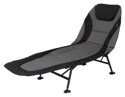 Шезлонг туристический Eurotrail ROYAL 0201 Grey/black (ETCF0085)