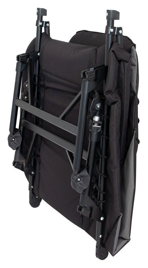 Шезлонг туристический Eurotrail ROYAL 0201 Grey/black (ETCF0085)