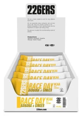 Батончик 226ERS Race Day Energy BCAA банан/імбир 40г 30шт/уп 1200г