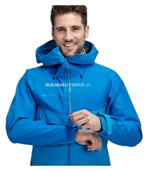 Куртка для туризма Mammut (1010-27700) Crater HS Hooded Jacket Men 2021