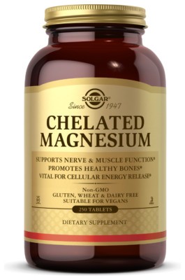 Chelated Magnesium - 250 tabs