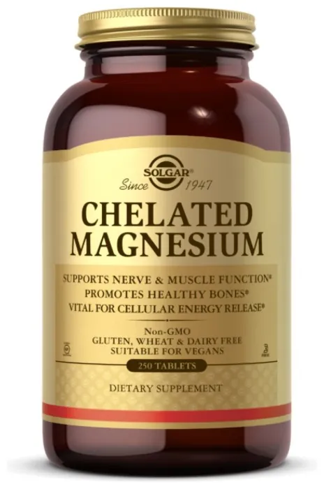 Chelated Magnesium - 250 tabs