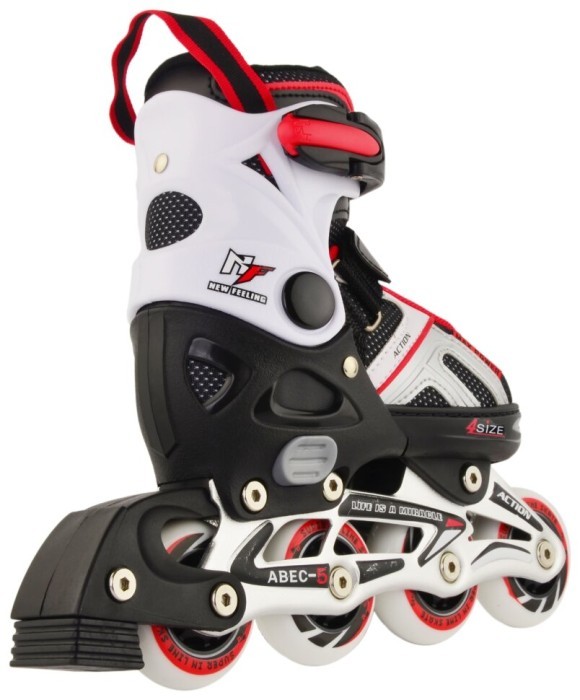 Роликовые коньки Action DANNY/Red/29-32