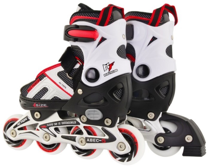 Роликові ковзани Action DANNY/Red/29-32, укр, укр