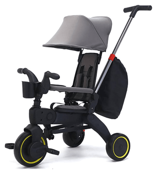 Біговел Tri-cycle 7in1 PA66 gray (Сірий), укр